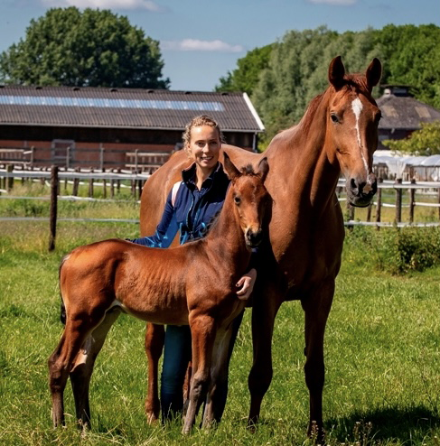 Wendy van Team Akash Saddlery